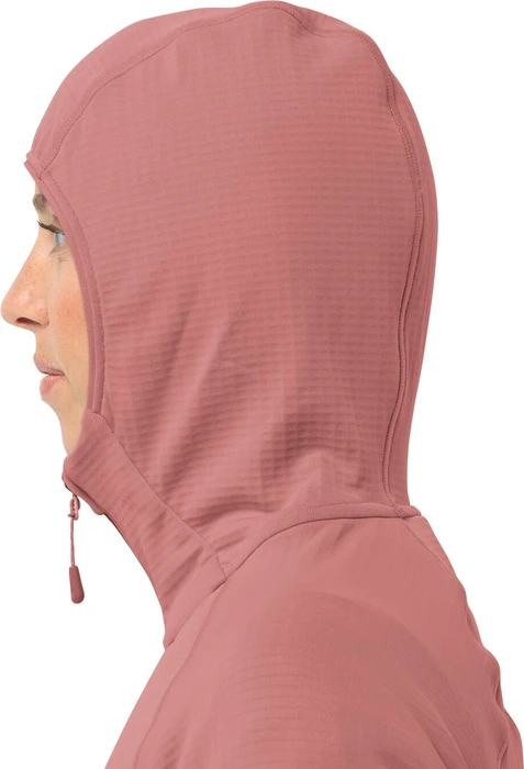 Jack Wolfskin Kolbenberg Hooded FZ Jacke mineral red (Damen)