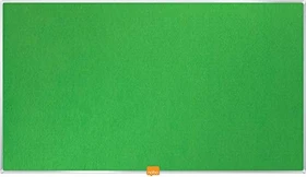 Nobo Filz-Notiztafel Widescreen 32" 32", Pinnwand, braun/grün, 71x40cm