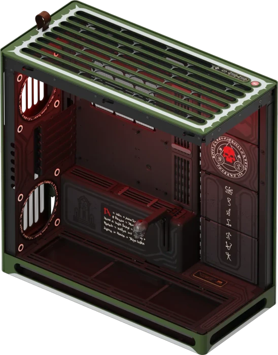 HAVN HS 420 DOOM: The Dark Ages Limited Edition, Glasfenster