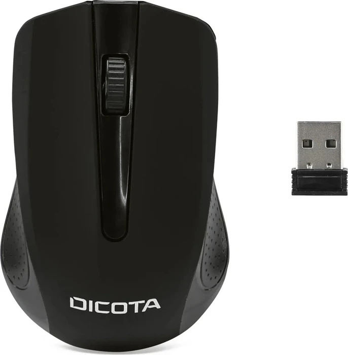 Dicota COMFORT Wireless Mouse schwarz, USB