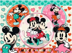 Ravensburger Puzzle Unser Traumpaar Mickey und Minnie