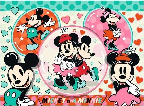 Ravensburger Puzzle Unser Traumpaar Mickey und Minnie