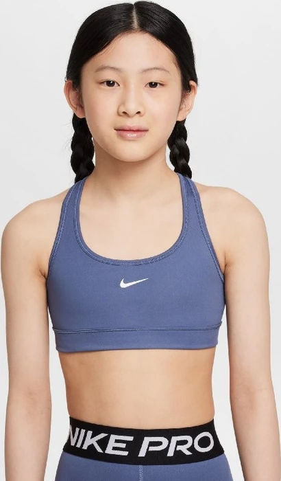 Nike Swoosh Sport-BH diffused blue/white (Junior)