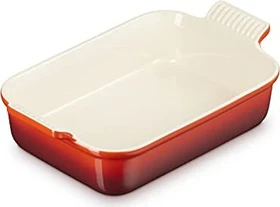 Le Creuset Auflaufform Tradition rechteckig 32.7x20.3cm 2.4l kirschrot