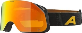 Alpina Blackcomb Q-Lite black-yellow matt/mirror orange