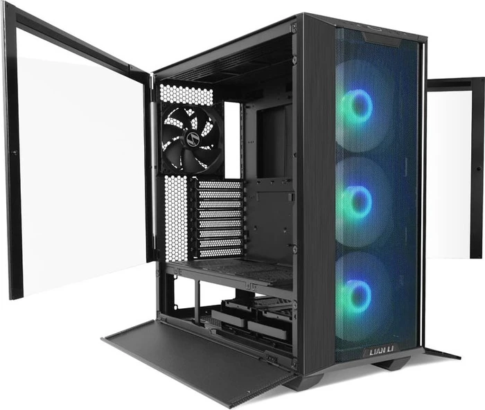 Lian Li LANCOOL III RGB Black, schwarz, Glasfenster
