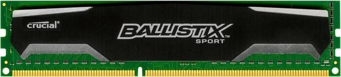 Crucial Ballistix Sport UDIMM 4GB, DDR3-1600, CL9-9-9-24