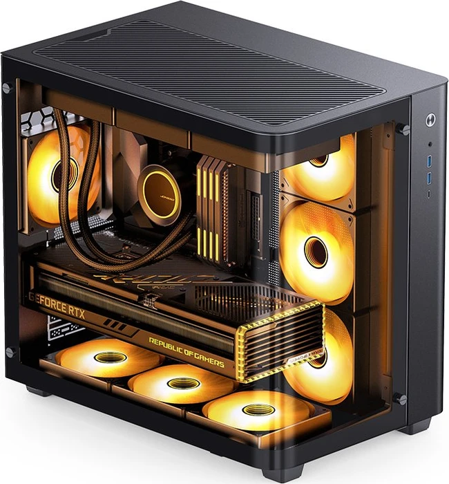 Jonsbo TK-3 Black, Glasfenster