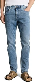 Tom Tailor Josh Regular Slim mit Stretch Jeans used light stone blue denim (Herren)