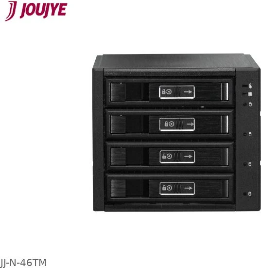 Jou Jye JJ-N-46TM, 3x 5.25" Wechselrahmen auf 4x 3.5"/2.5"
