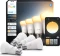 Philips HUE White Ambiance Smart LED A60 E27 810 6W, 4 Stück Vorschaubild