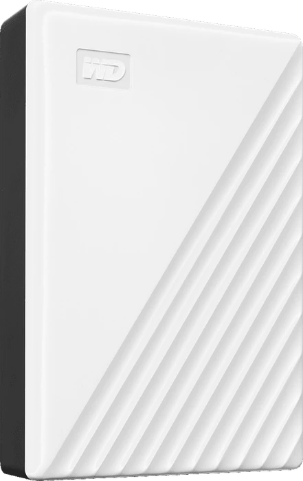Western Digital WD My Passport Portable Storage, weiß, 6TB, USB 3.0 Micro-B