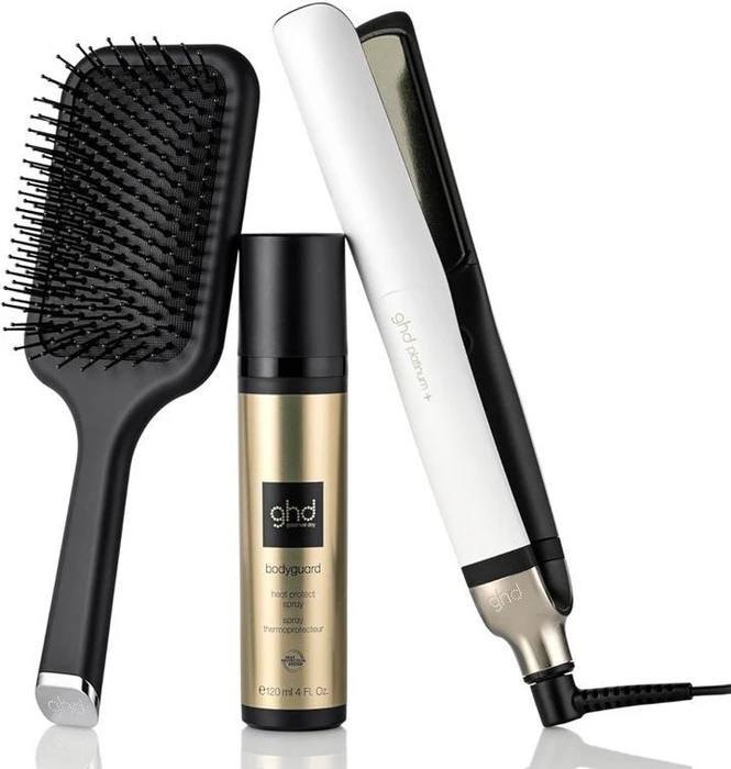 ghd Platinum+ Geschenkset weiß