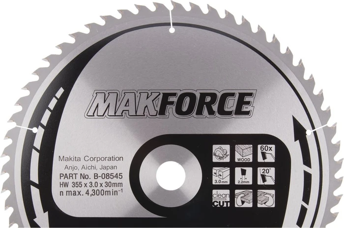 Makita MakForce Kreissägeblatt, 1er-Pack