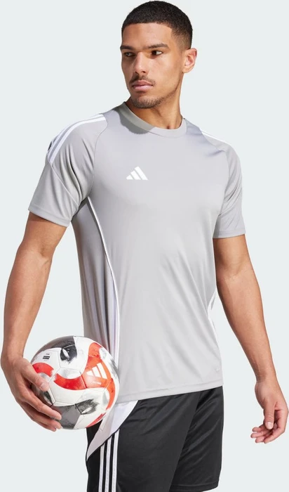 adidas Tiro 24 Trikot kurzarm team mid grey/white (Herren)