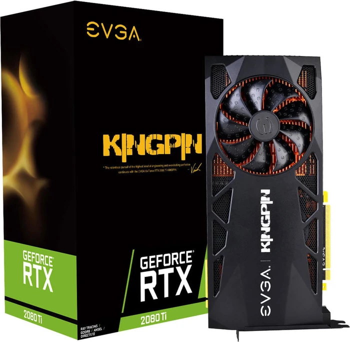 EVGA GeForce RTX 2080 Ti KINGPIN Gaming, 11GB GDDR6, HDMI, USB-C, DP, 2x mDP