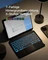 Inateck Abnehmbare Tastatur für iPad Air 4/iPad Air 5/iPad Air 6/iPad Pro 11", schwarz, DE Vorschaubild