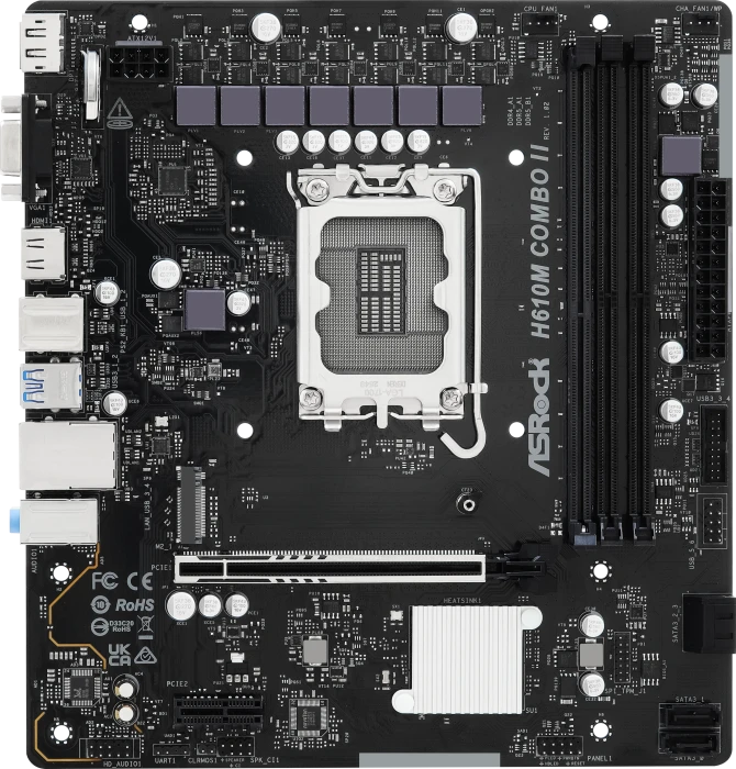 ASRock H610M COMBO II (Intel 1700)