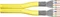 Digitus Professional Twisted-Pair Duplex Verlegekabel Dca, Cat7a, S/FTP, ohne Stecker, 100m, gelb Vorschaubild