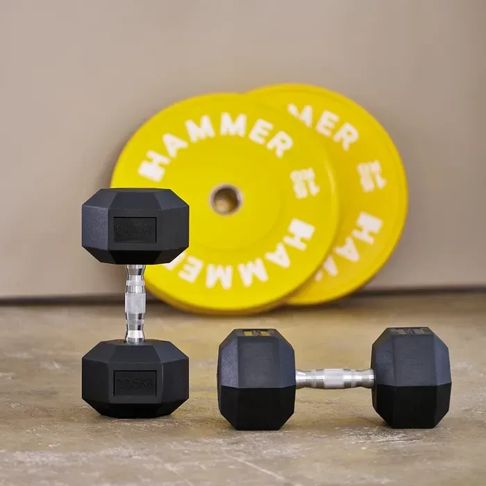 Hammer Hexagon Kompakt Kurzhantel 9kg
