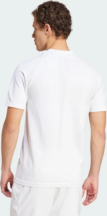adidas Tennis Pro Seamless Aeroready FreeLift Poloshirt kurzarm weiß (Herren)