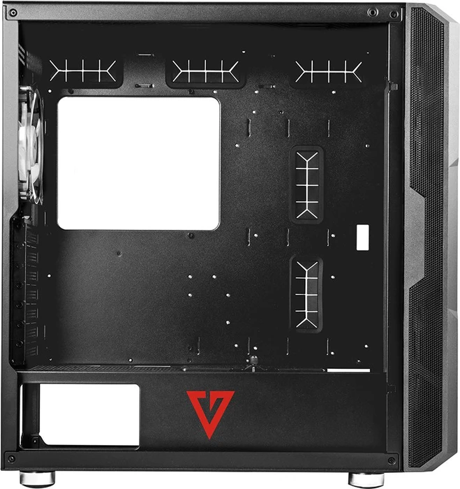 Modecom Volcano Amirani ARGB Black, Glasfenster