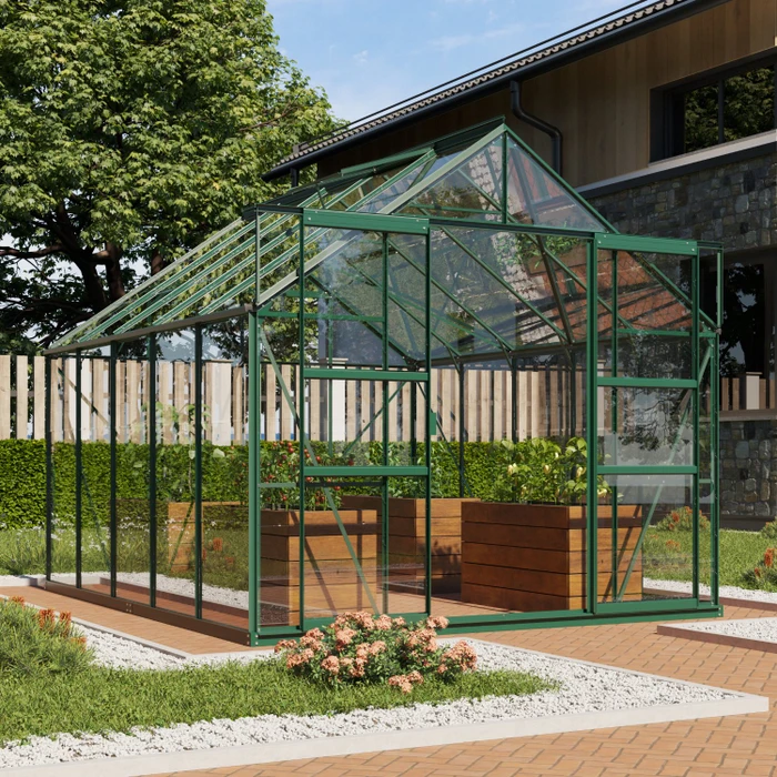 Vitavia Mars 8300 ESG 3mm Gewächshaus smaragd