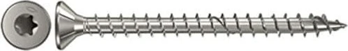 fischer PowerFast FPF-ST A2F 200 T20 Spanplattenschraube, 4x20mm, 200 Stück