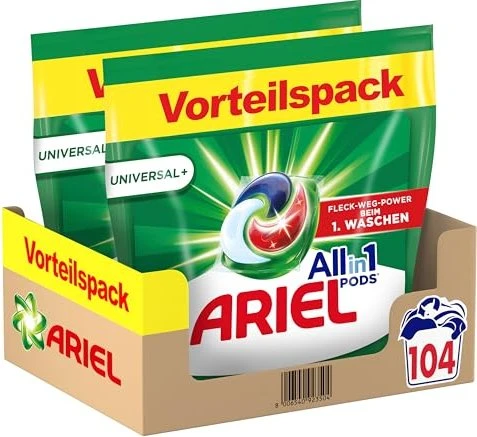 Ariel Allin1 Pods Universalwaschmittel ab € 3,38 (2026)