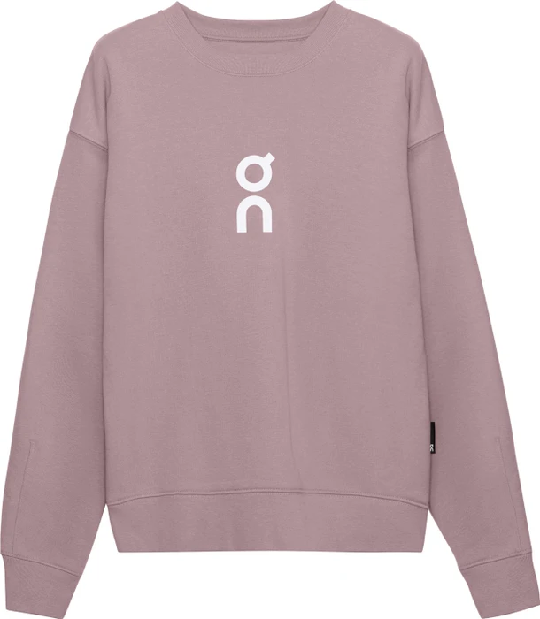 On Club Crew Sweatshirt heron (Damen)