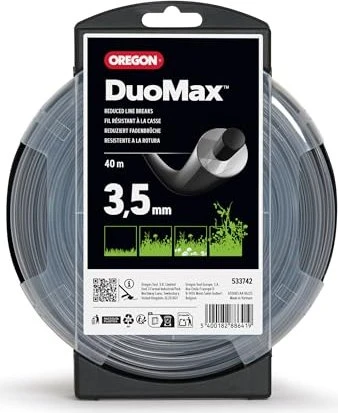 Oregon Duoline Trimmerfaden für Rasentrimmer, 3.5mm/40m