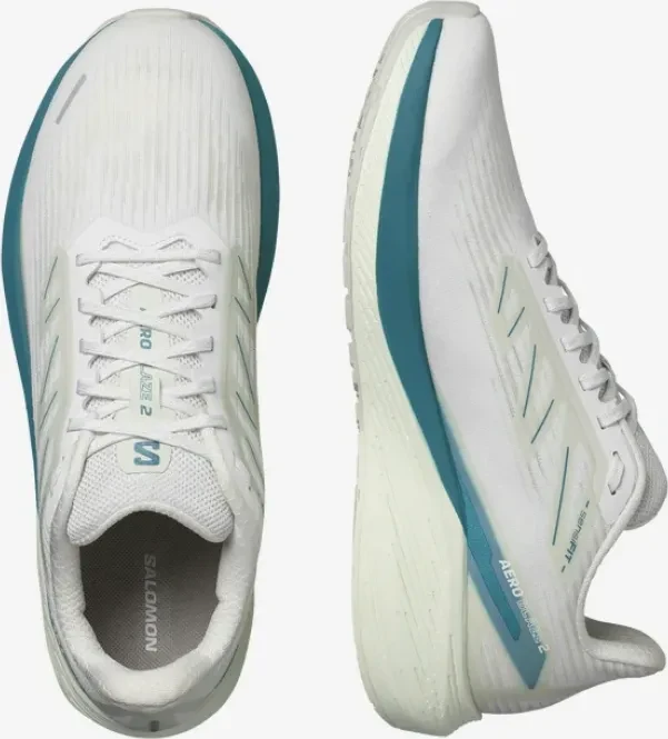 Salomon Aero Blaze 2 white/tahitian tide/clearly aqua (Herren)