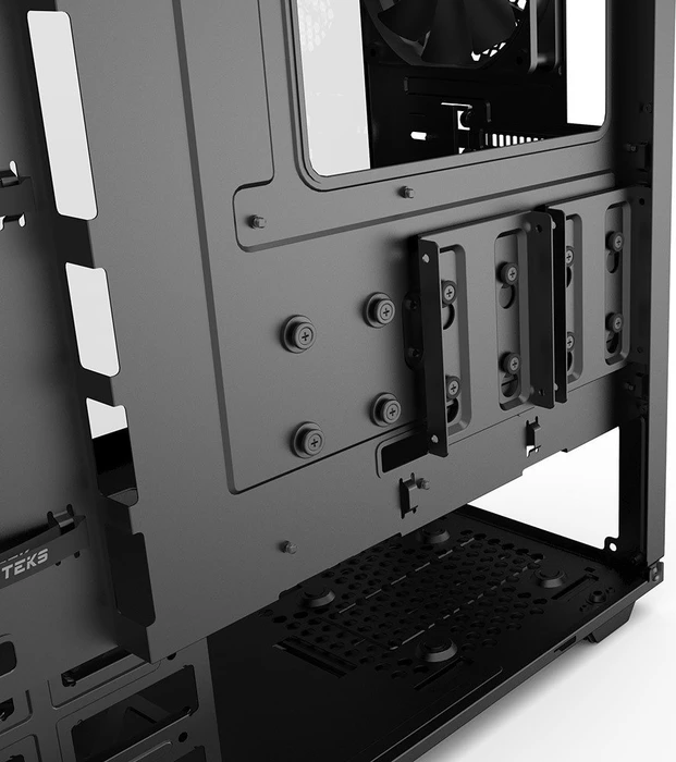 Phanteks Eclipse P350X schwarz, Glasfenster