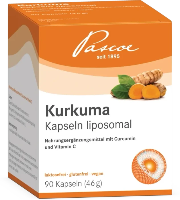 Pascoe Kurkuma Kapseln liposomal, 90 Stück