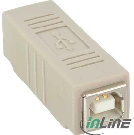 InLine USB 2.0 Adapter, Buchse B auf Buchse B (33400)