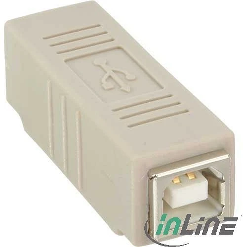 InLine USB 2.0 Adapter, Buchse B auf Buchse B