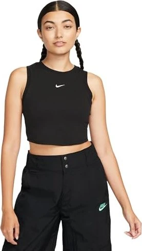 Nike Sports Essentials Funktionsshirt ärmellos black/sail (Damen)