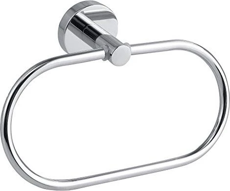 tesa Smooz ovaler Handtuchring chrom