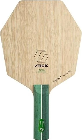 Stiga Aura Hybrid Carbon Cybershape Holz