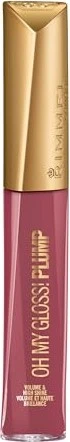 Rimmel Oh My Gloss! Plump Lipgloss 211 Mauve Mama, 6.5ml