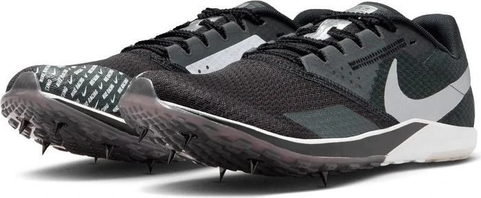 Nike Rival XC 6 Cross-Country-Spikes black/dark smoke grey/white/metallic silver (Herren)