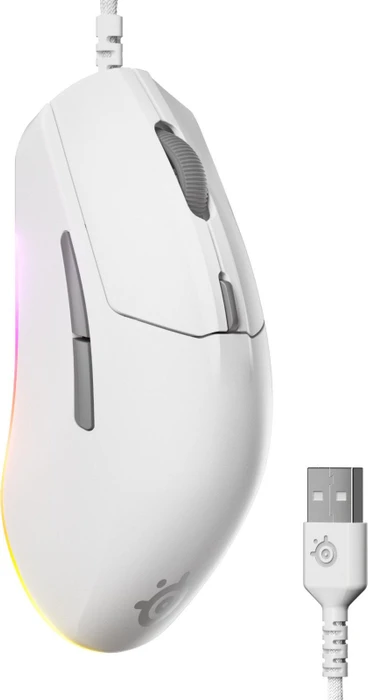 SteelSeries Rival 3 Gen 2, weiß, USB