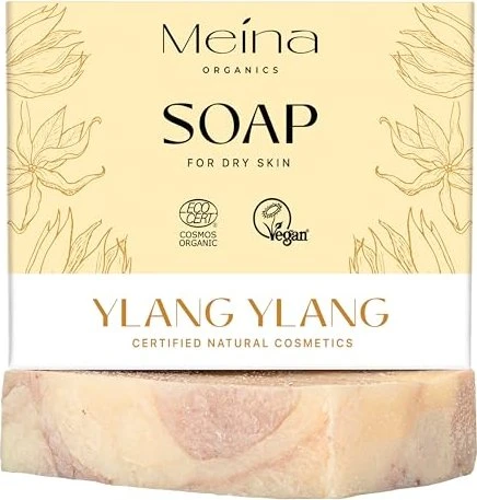Meina Naturkosmetik Ylang Ylang feste Seife, 80g