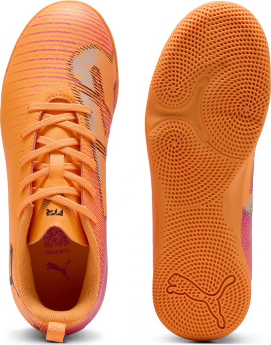 Puma Future 8 Play IN heat fire/puma black/ravish (Junior)