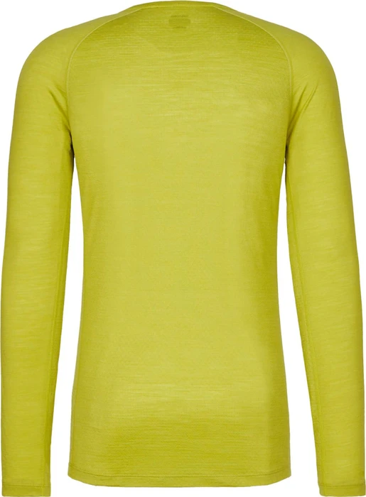 Icebreaker 125 ZoneKnit Merino Funktionsshirt langarm bio lime/ether (Herren)
