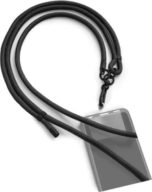 Hama Handyband zum Umhängen universal verstellbar Karabiner 2m schwarz