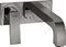 Hansgrohe Axor Citterio 2-Loch Waschbeckenarmatur mit Hebelgriffen und Platte 220mm polished black chrome Vorschaubild