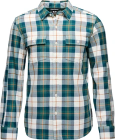 Black Diamond Project Twill Hemd langarm raging sea/henna (Herren)