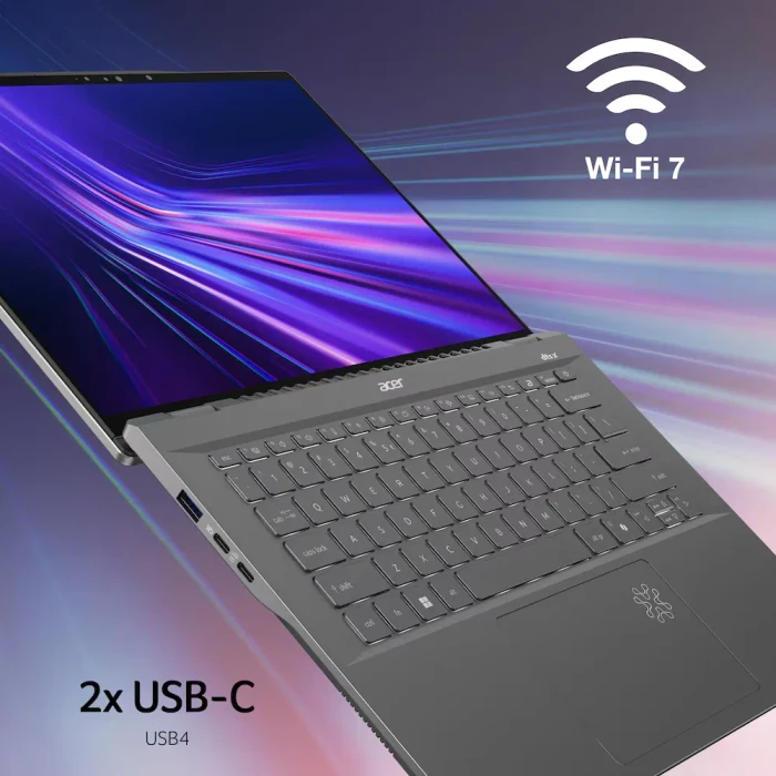 Acer Swift AI 14 SF14-11-X8MN, Steel Gray, Snapdragon X Plus - X1P-64-100, 16GB RAM, 1TB SSD, DE