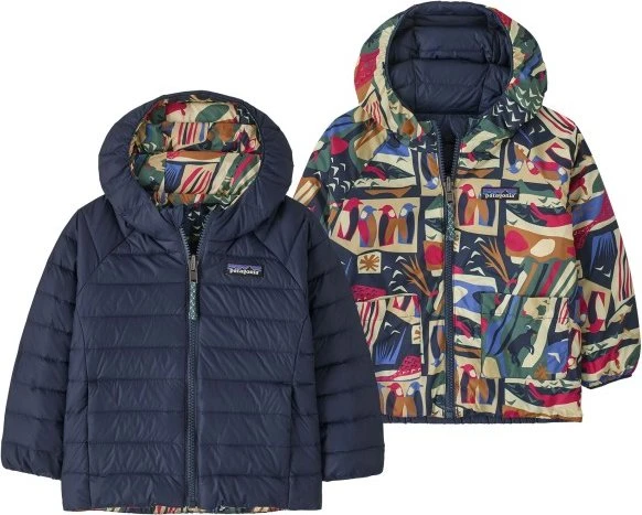 Patagonia Baby Reversible Down Sweater Hoody Jacke (Junior)
